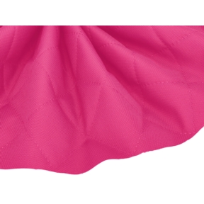 Tkanina Oxford pikowana wodoodporna karo (516) różowy mb