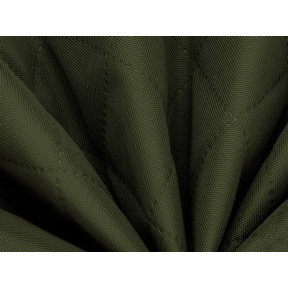 Tkanina Oxford pikowana wodoodporna karo (305) zielony mb