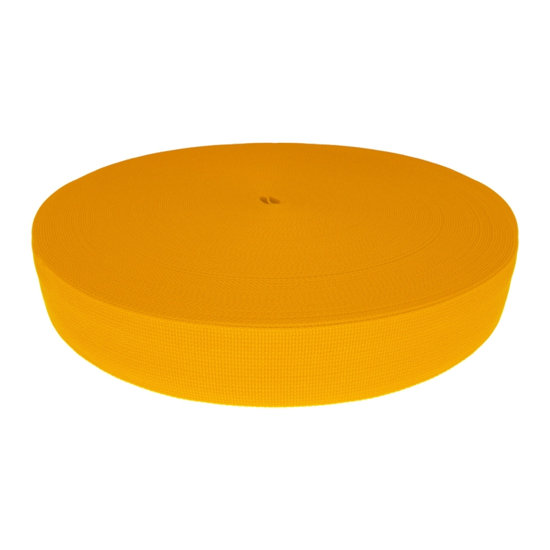 WEBBING TAPE P10 38 MM YELLOW 506 PES