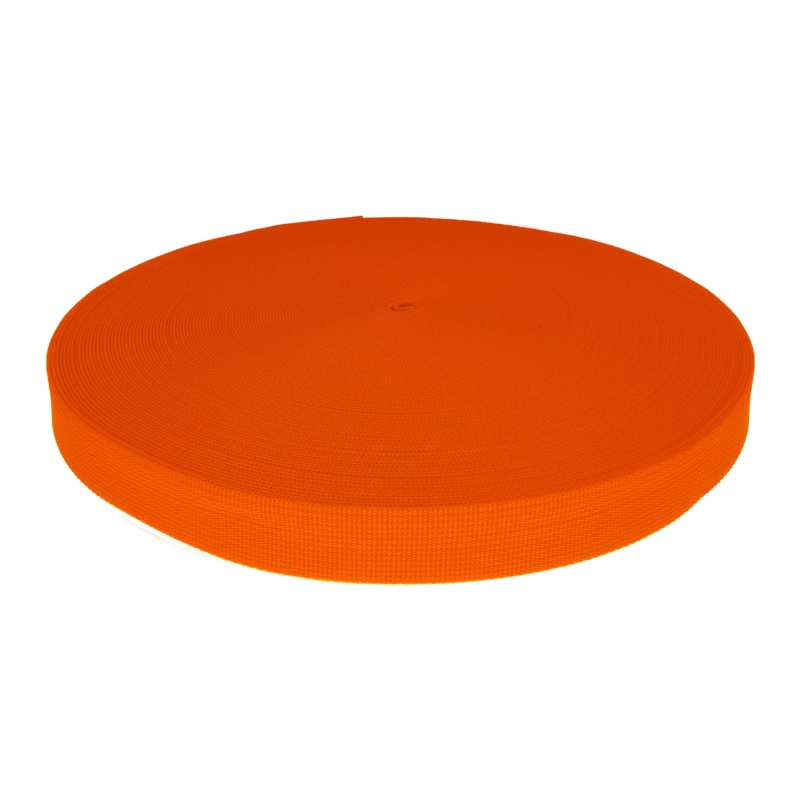 WEBBING TAPE P10 25 MM ORANGE NEON 1002 PES  