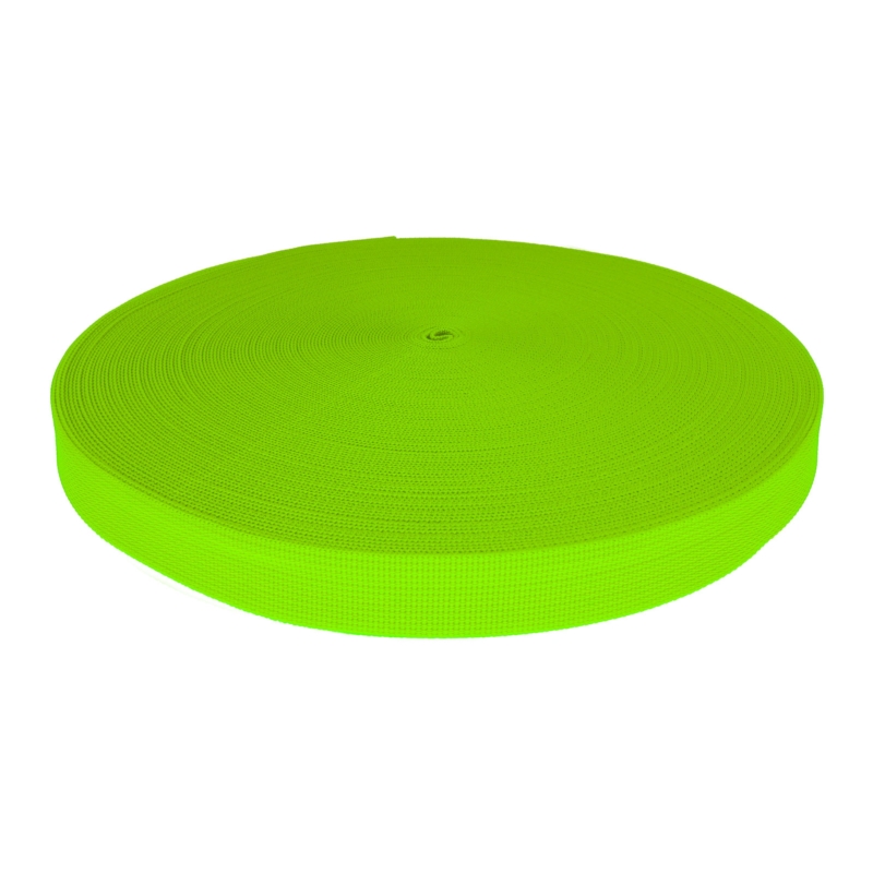 WEBBING TAPE P10 25 MM YELLOW NEON 1003 PES  