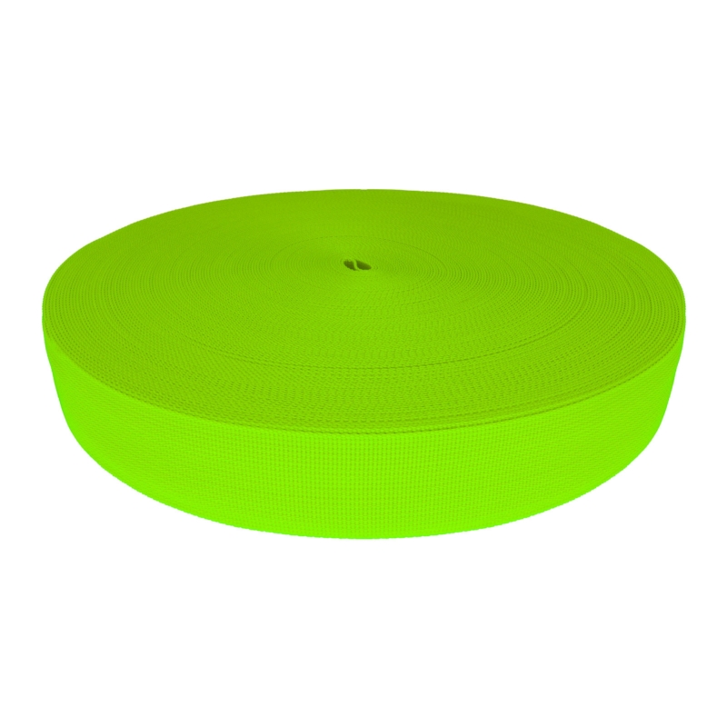 WEBBING TAPE P10 38 MM YELLOW NEON 1003 PES