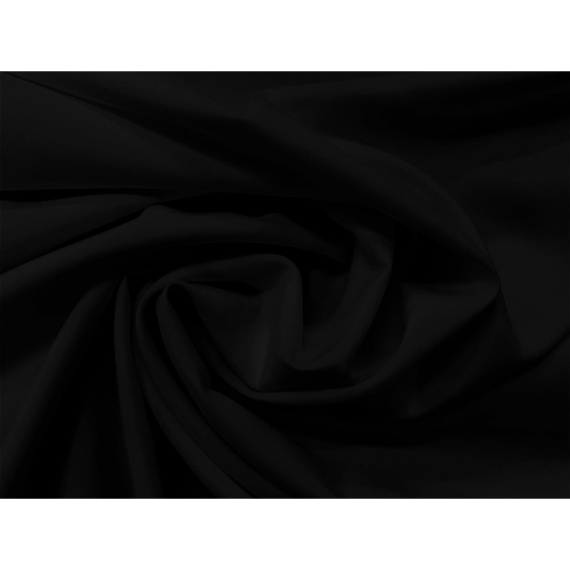 POLYESTER FABRIC 210D PU COVERED BLACK 150  CM