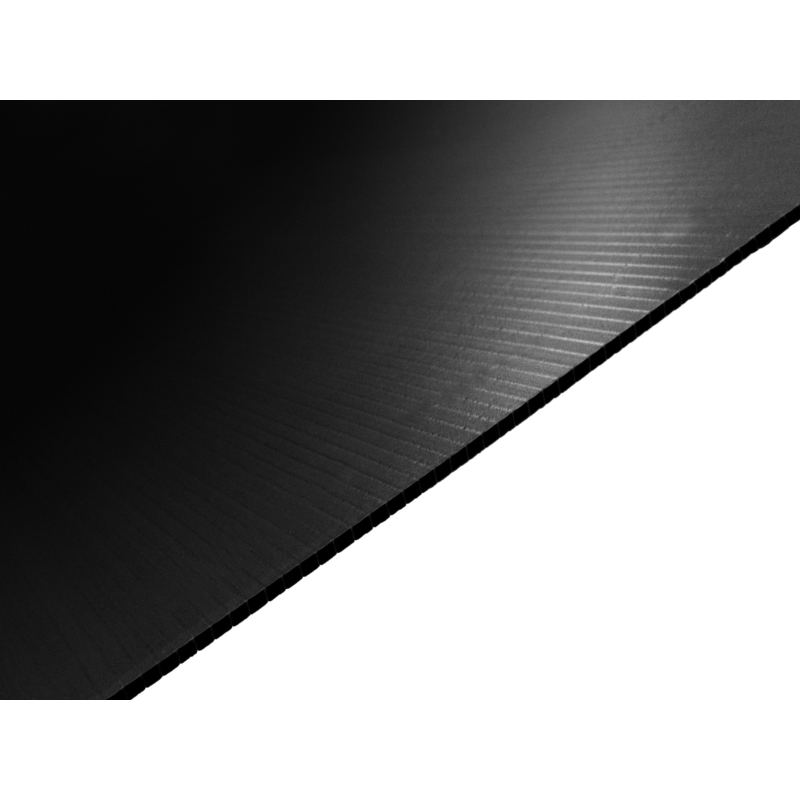 PP BOARD 2 MM 300 G/M2 BLACK