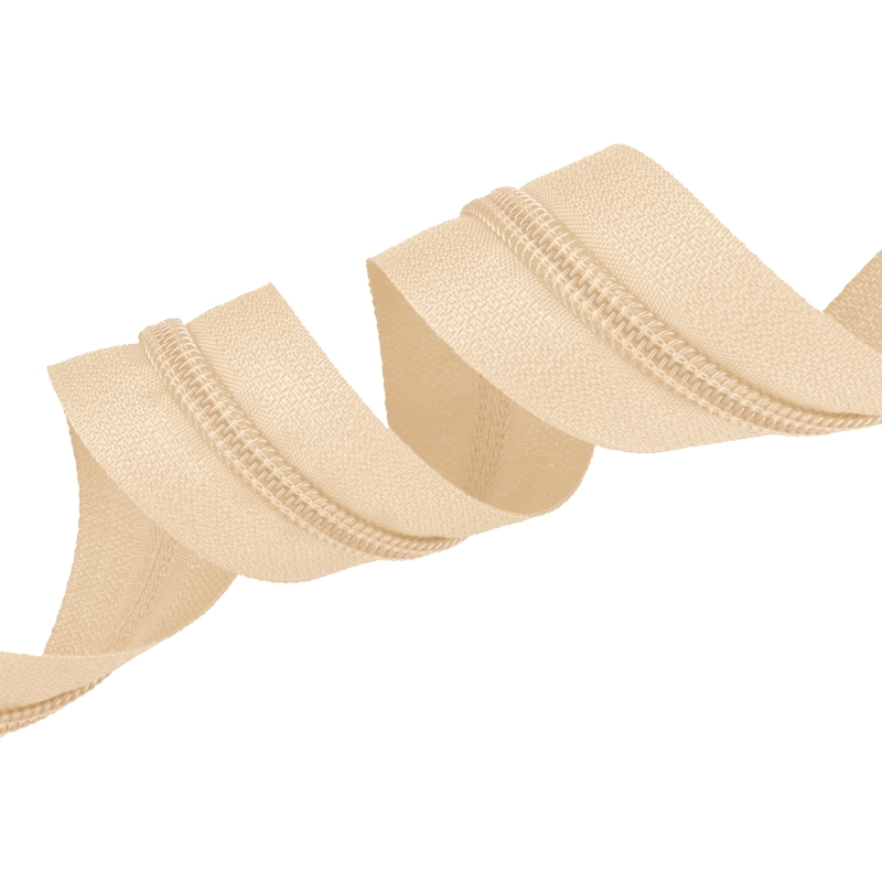 NYLON ZIPPER TAPE 8 (031) LIGHT BEIGE 22  G/M