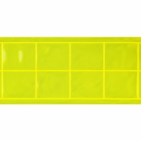 Taśma odblaskowa pryzmatyczna 50 mm żółta