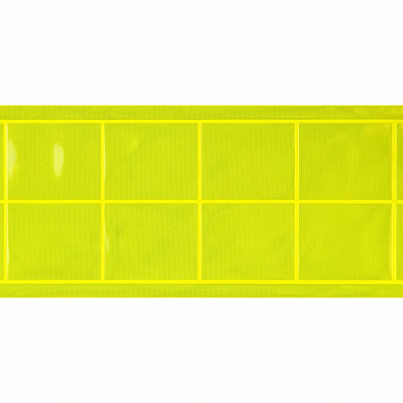 Reflective webbing tape 50 mm yellow 50 mb