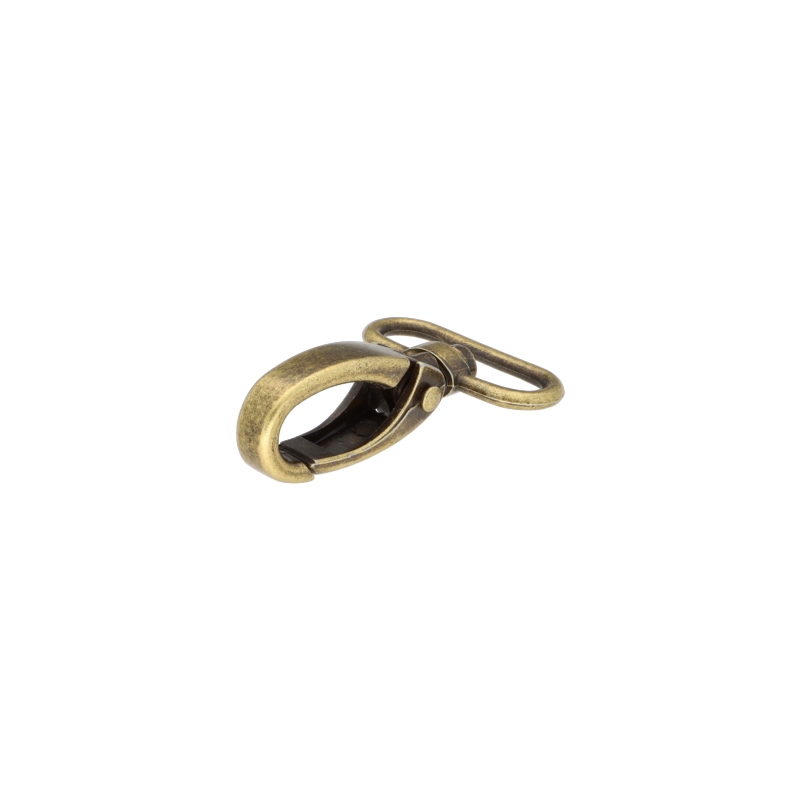 METAL SNAP HOOK 0325-0152 32 MM OLD GOLD 1    PCS