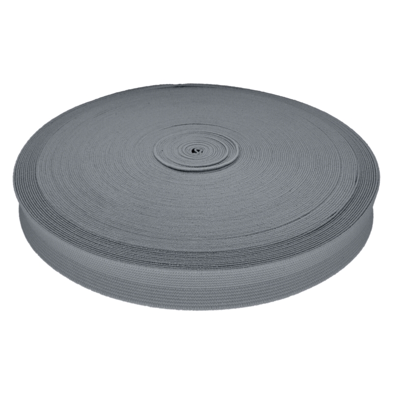 Fold-over elastic 23 mm /1,10 mm grey (134)