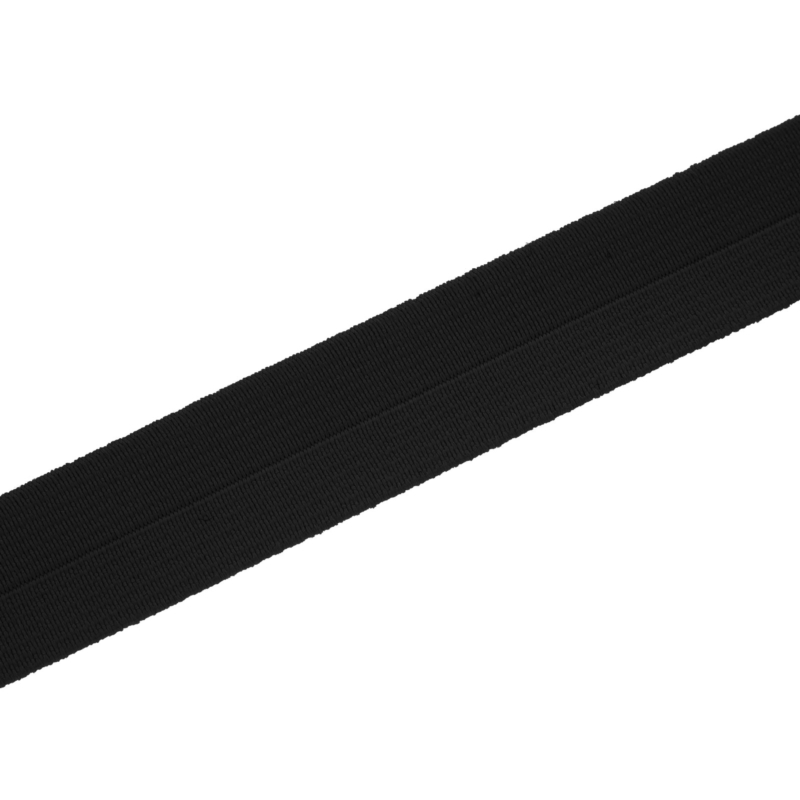 Fold-over elastic 23 mm /1,10 mm black (580)