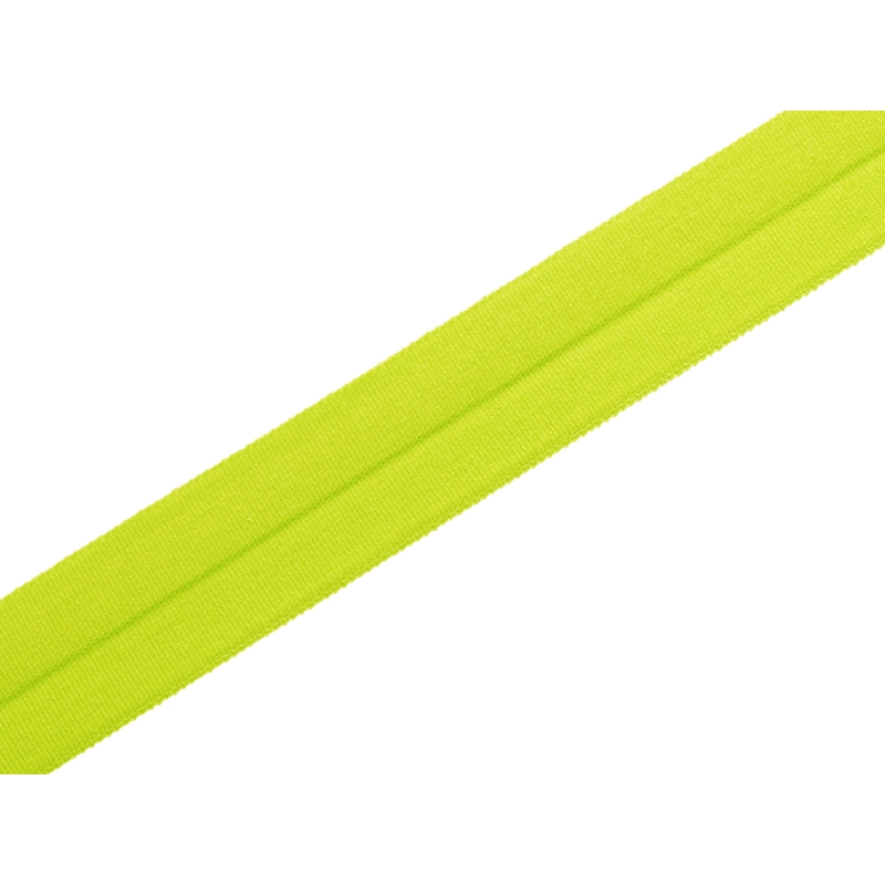 Fold-over elastic 20 mm /0,65 mm lime yellow (065)