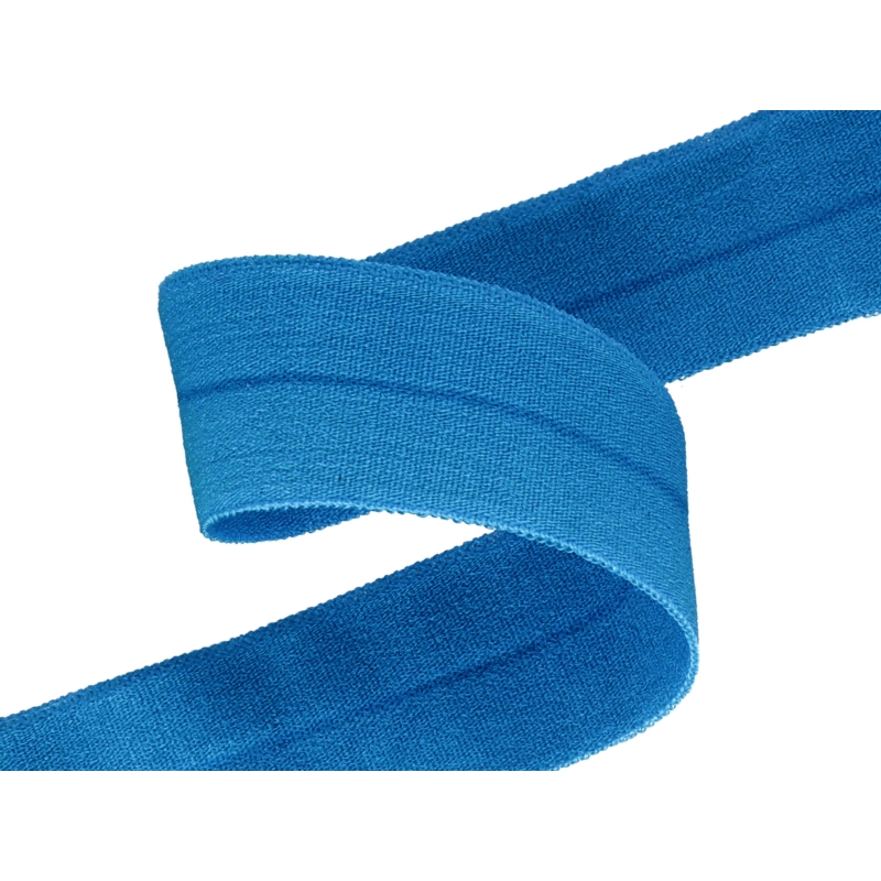 Fold-over elastic 20 mm /0,65 mm blue (128)