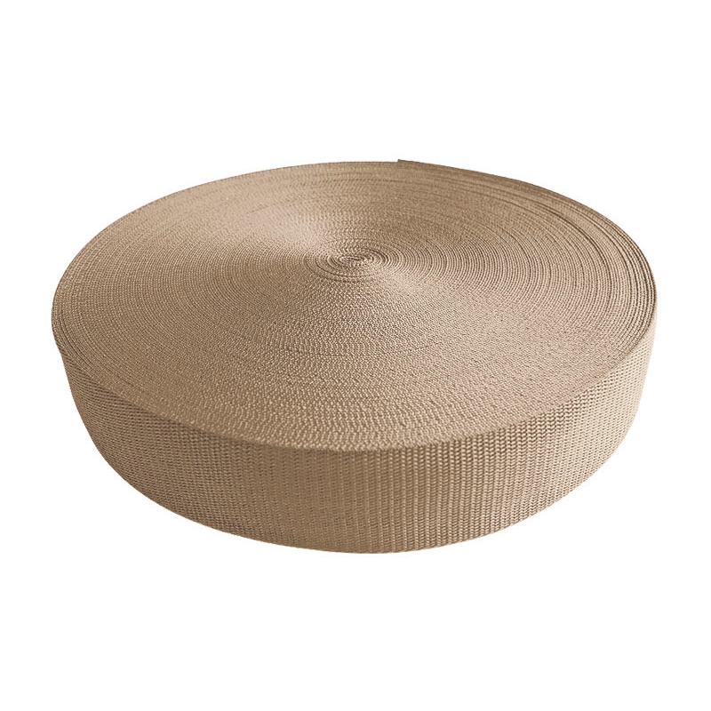 Webbing pp 40 mm / 1,3 mm beige  101 50 mb