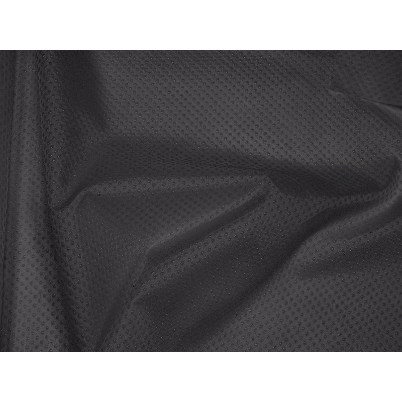 ANTI-SLIP POLYESTER FABRIC 420D PU    COVERED DARK GREY 306 145 CM 200 MB