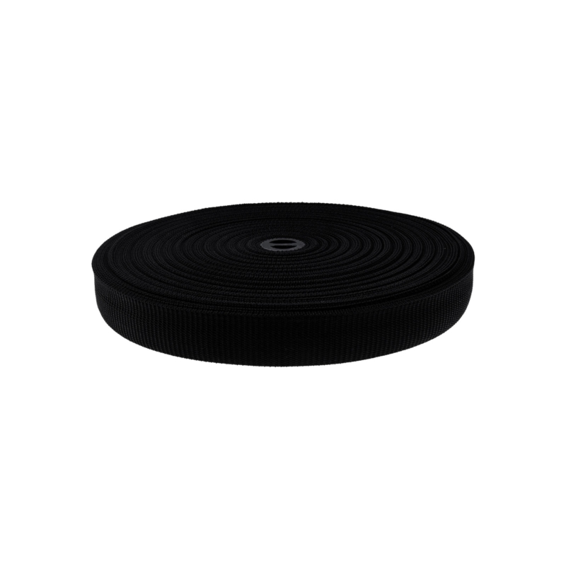 Polyester tape  Roto 32 mm black (580)