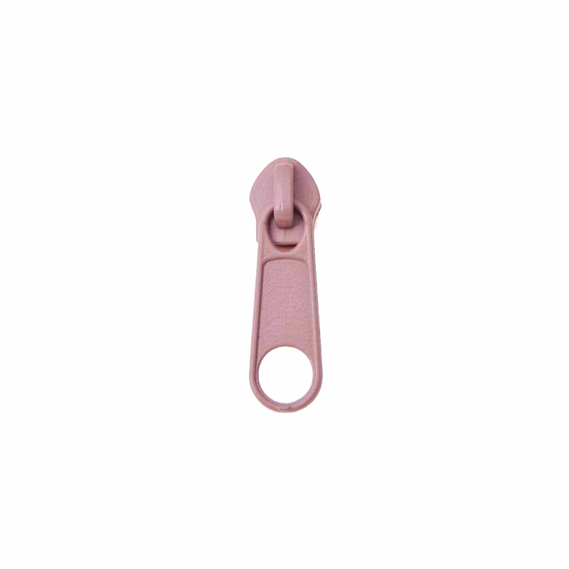 SLIDER FOR NYLON ZIPPER TAPES 5 NON LOCK LIGHT  PINK 100/500PCS