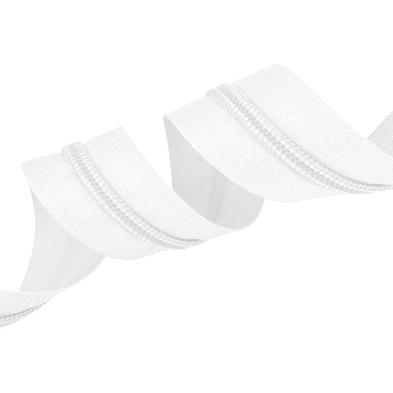 NYLON ZIPPER TAPE 8 (501) WHITE 22    G/M