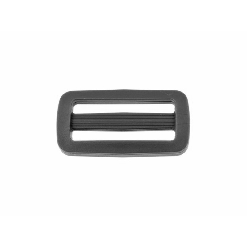 Plastic slide buckle 39/16 mm Ignacy grey 100 pcs