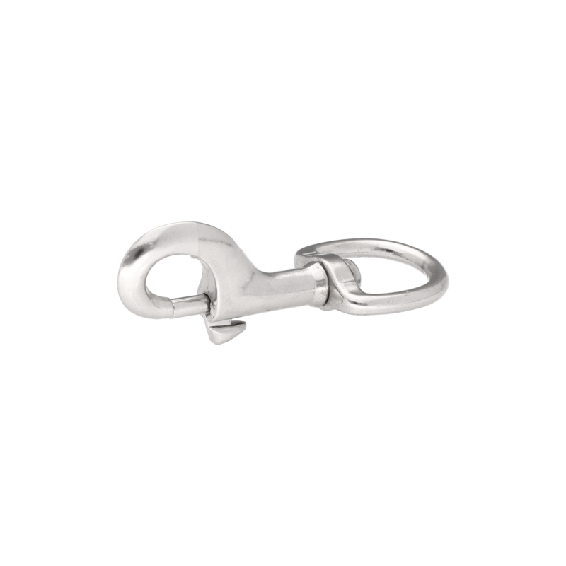 METAL SNAP  HOOK 21 MM MILO  NICKEL 1 PCS