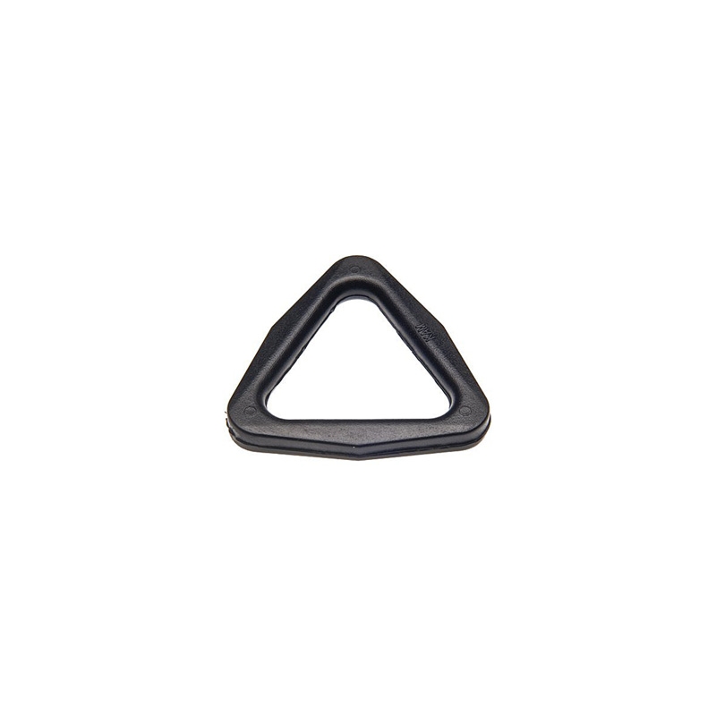 Plastic  triangle 25 mm lucjan black 100 pcs