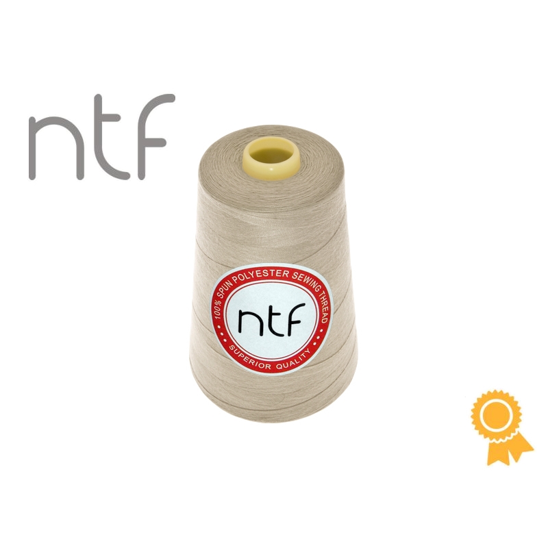 POLYESTER THREADS NTF 40/2BEIGE GREEN A844 5000 YD