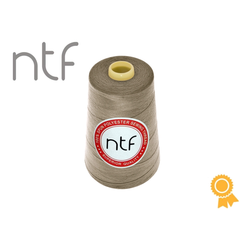 POLYESTER THREADS NTF 40/2LIGHT KHAKI A877 5000 YD