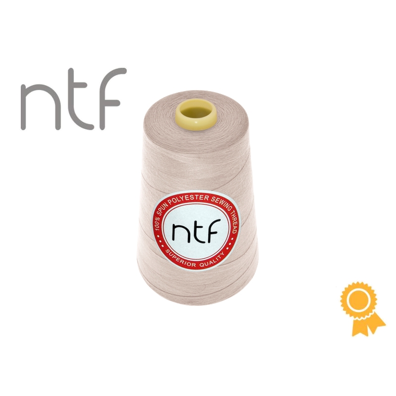 POLYESTER THREADS NTF 40/2LIGHT BEIGE  A670 5000 YD