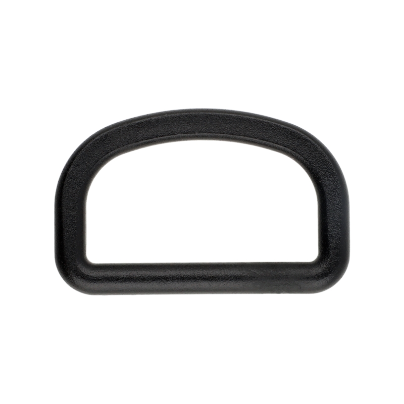 Plastic d-ring 38 mm (0324-8013) aleksy black 100  pcs