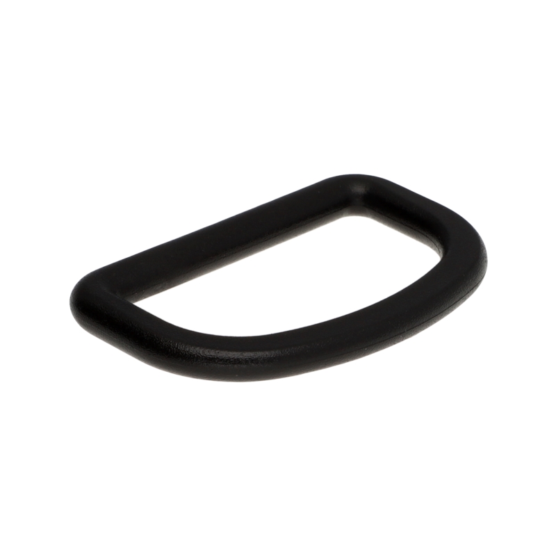 Plastic d-ring 38 mm (0324-8013) aleksy black 100  pcs