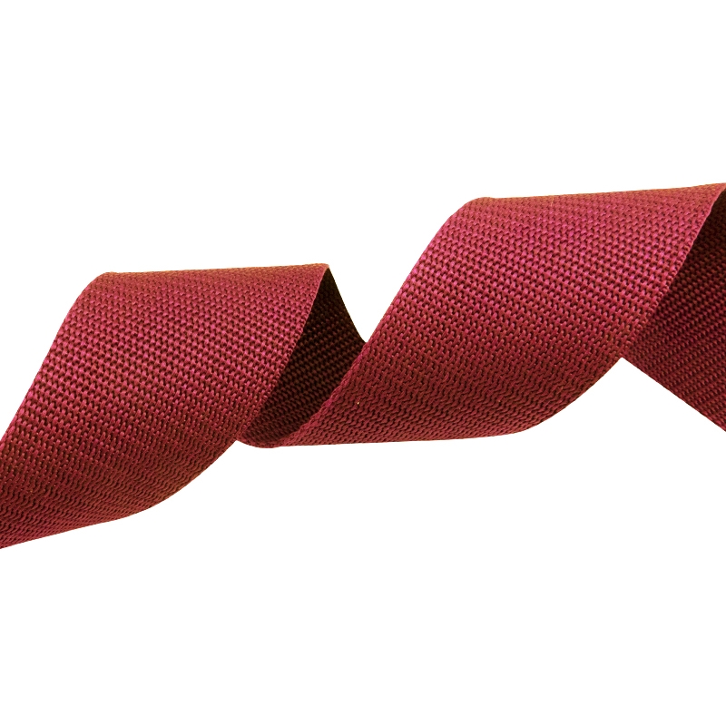 Webbing pp 10 mm / 1,3 mm brick red 199 50 mb