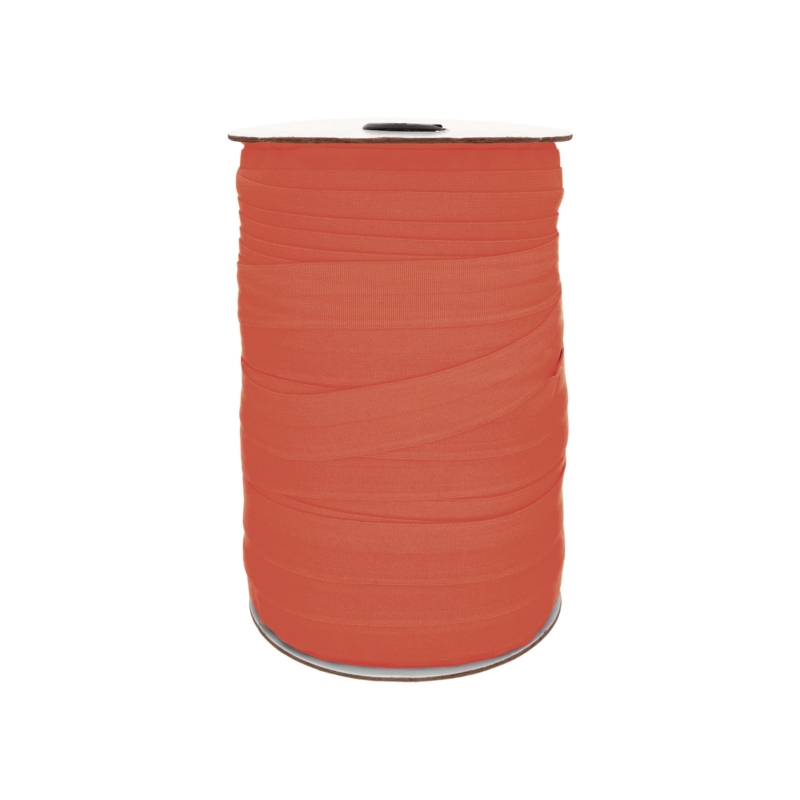 Fold-over elastic 20 mm /0,65 mm intense salmon (049)