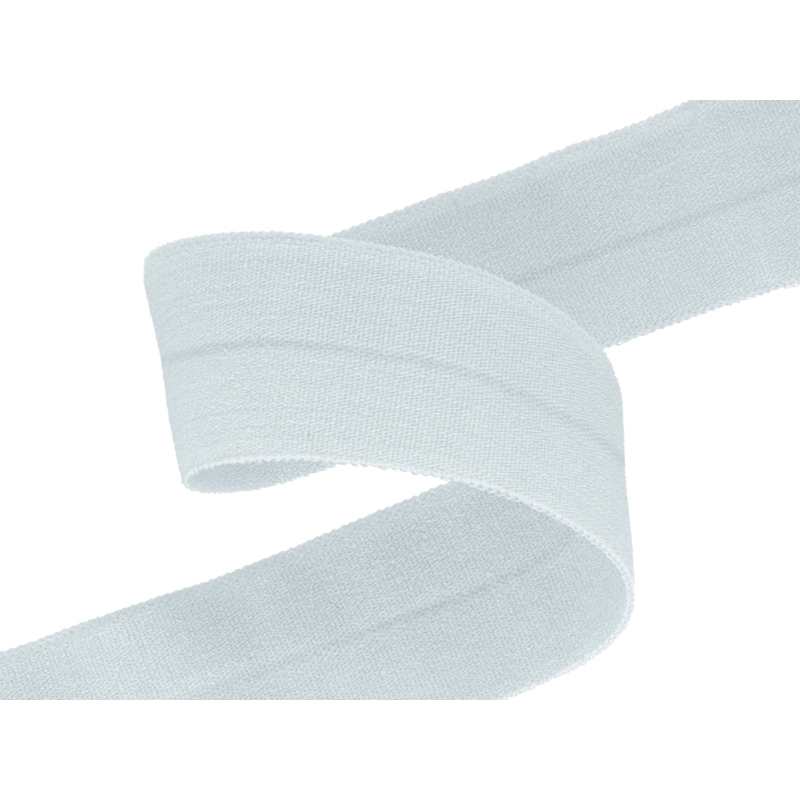 Fold-over elastic 20 mm /0,65 mm faded light blue (073)