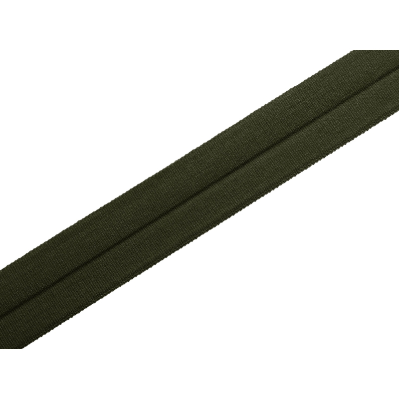 Fold-over elastic 20 mm /0,65 mm dark green (107)