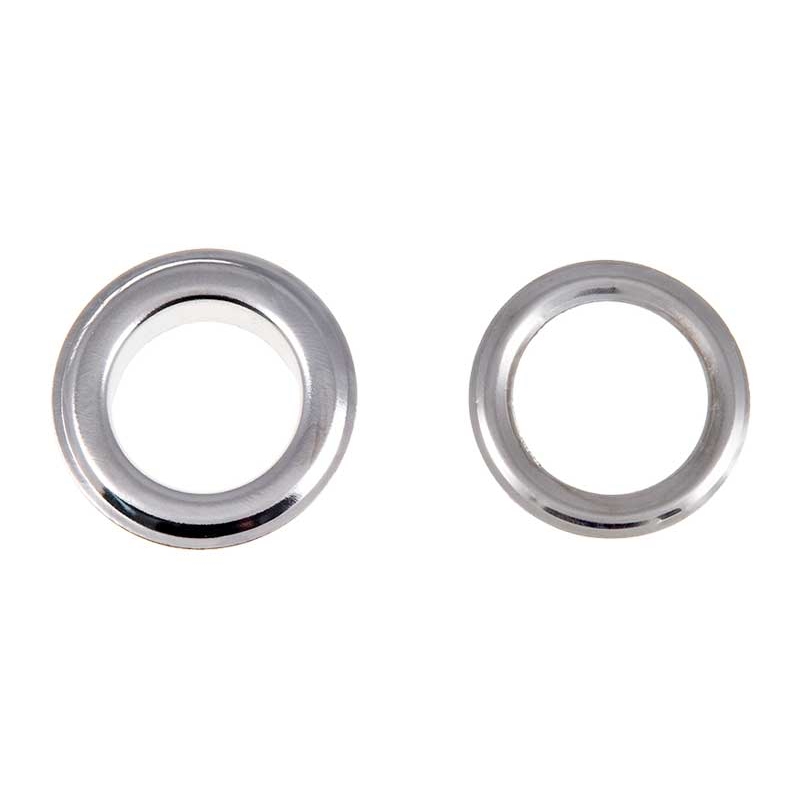 ÖSE  AUS METALL MIT UNTERLEGSCHEIBE 18/27/5,8 MM NICKEL 1000 ST.