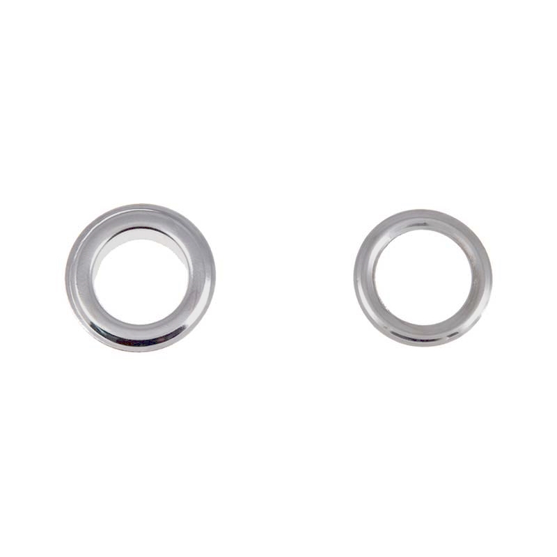 METAL     EYELET WITH GROMMET 9,5/18/6 MM NICKEL 1000 PCS