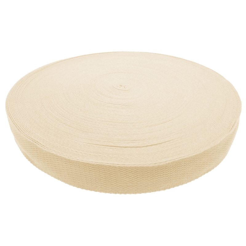 Polycotton tragband 1,4 mm beige 031 pp 50 yd