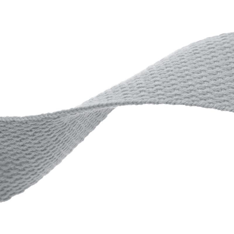 Polycotton tragband 1,4 mm grau 134 pp 50 yd