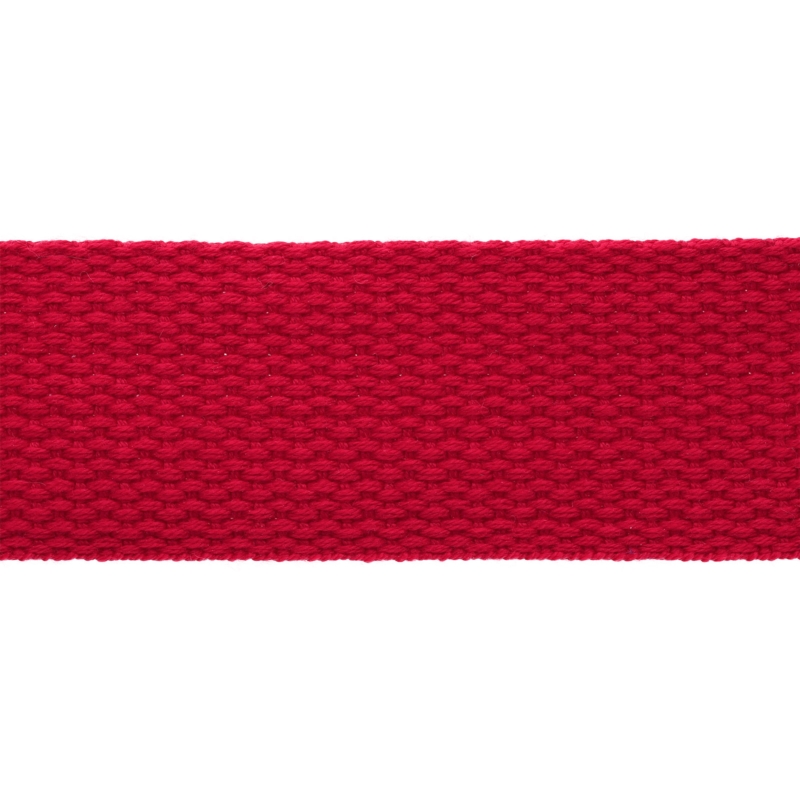 Polycotton webbing 1,4 red 171 pp 50 yd