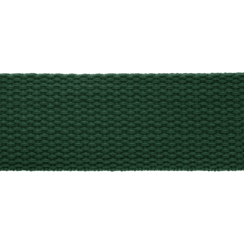 Polycotton webbing 2 dark green 153 pp 50 yd