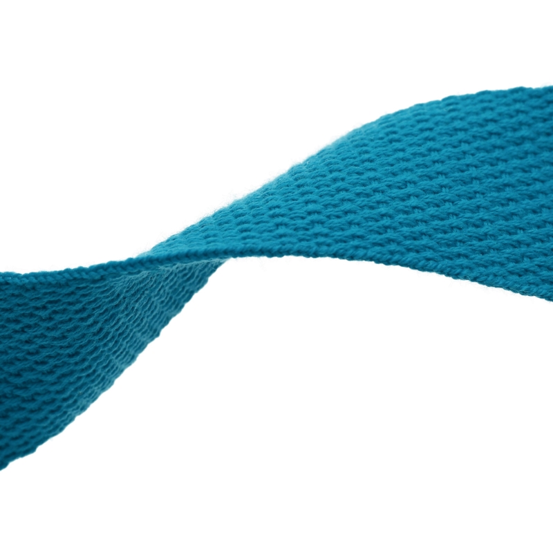 Polycotton webbing 2 turquoise 549 pp 50 yd