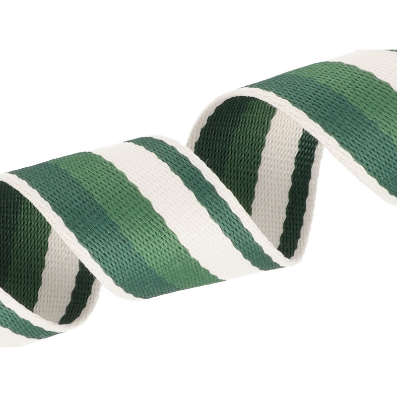 Polycotton webbing 38 mm/1,3 green 3T 50 yd