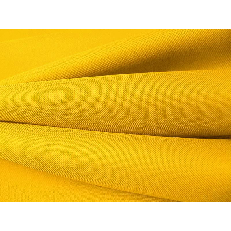 Polyester fabric premium 600d*300d waterproof pvc-d covered yellow 506 150 cm 50 mb