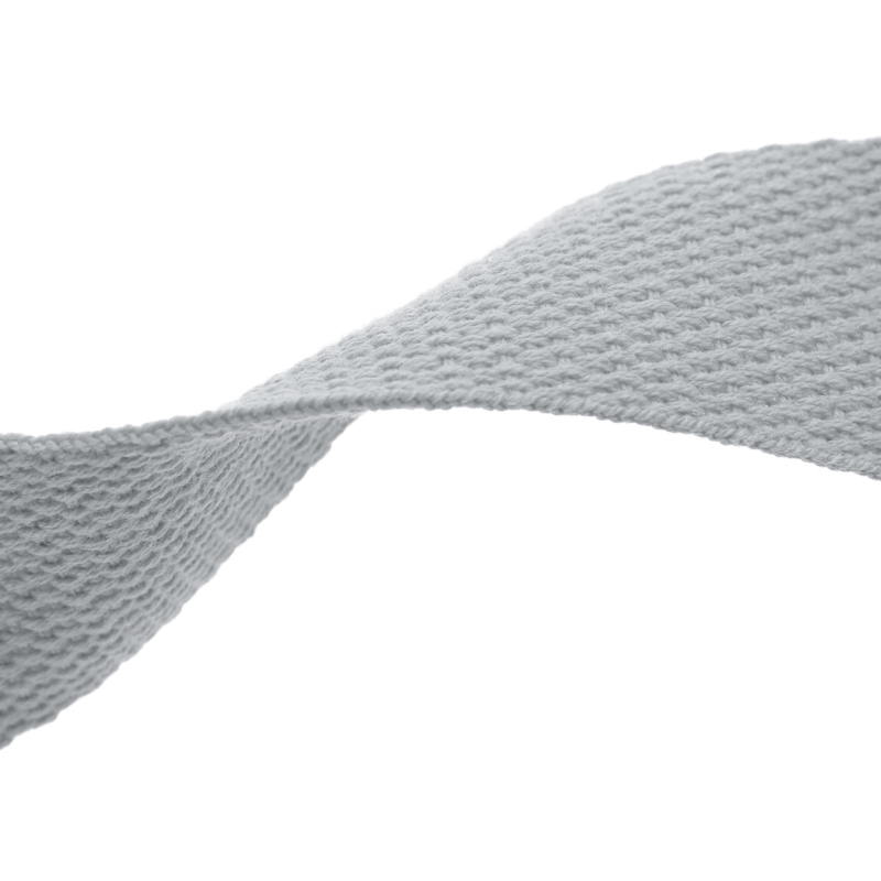 Polycotton webbing 2 grey 134 pp 50 yd