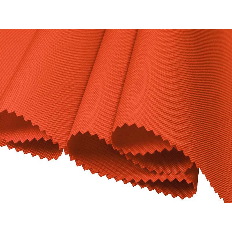 Polyester fabric Oxford 600d pu*2 waterproof (053) orange 160 cm