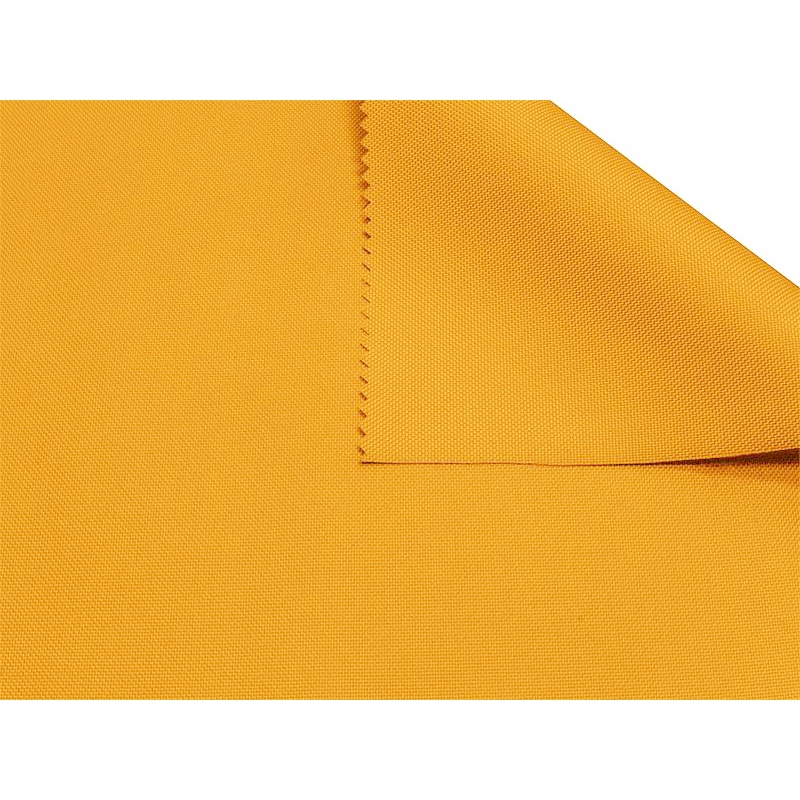 Polyester fabric Oxford 600d pu*2 waterproof (056) yellow 160 cm