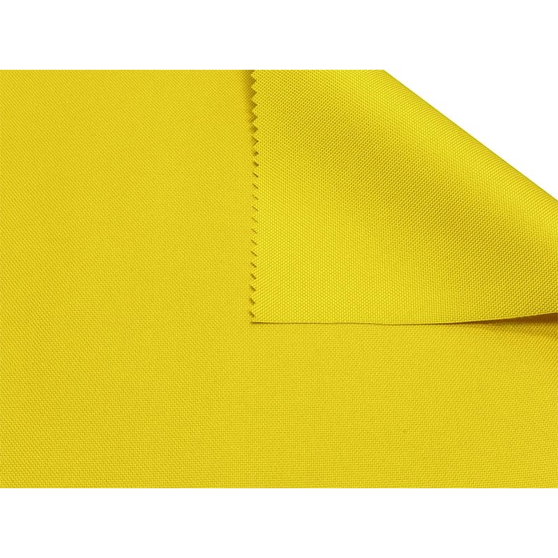 Polyester fabric Oxford 600d pu*2 waterproof (611) light yellow 160 cm