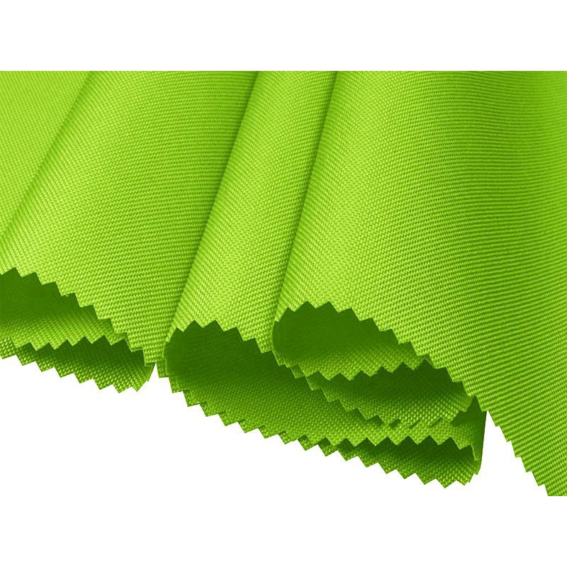 Polyester fabric Oxford 600d pu*2 waterproof (1001) neon green 160 cm