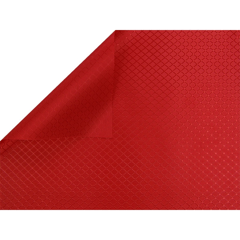 Polyester fabric 420d pu covered red 150 cm 100 mb