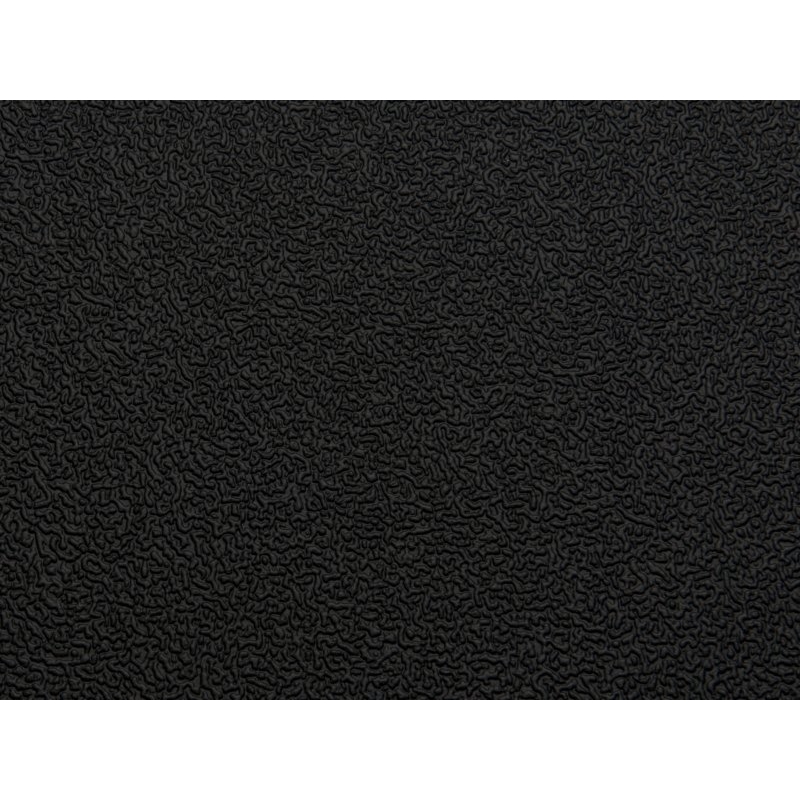 ANTI-SLIP POLYESTER FABRIC  0,77 MM 600D PVC COVERED BLACK 580 140 CM 25 MB