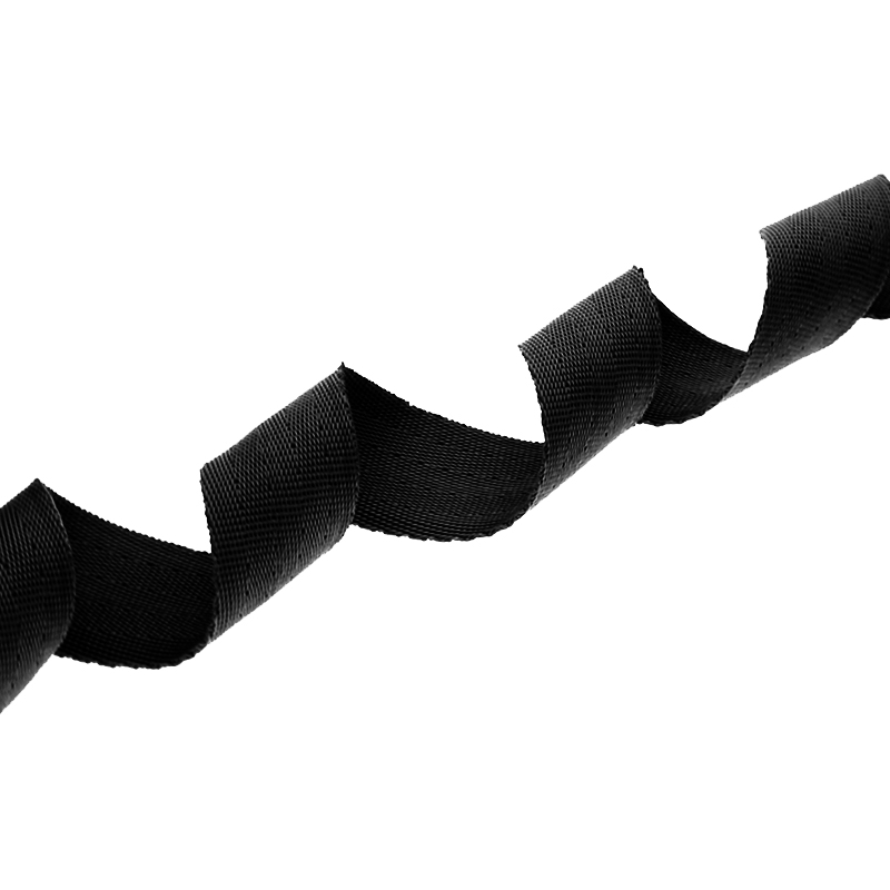 TRAGBAND 25 MM / 1,45 MM SCHWARZ 580 PP 50 LM